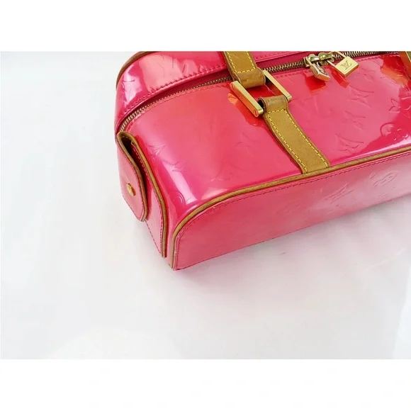 Louis Vuitton Vibrant Pink and Tan Shoulder Bag - Picture 7 of 16